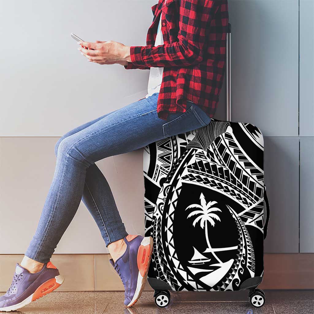 Hafa Adai Guam Inspired Tattoo Luggage Cover