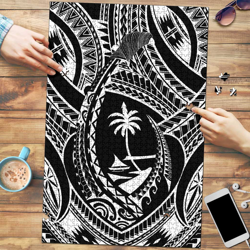 Hafa Adai Guam Inspired Tattoo Puzzle - Polynesian Pride