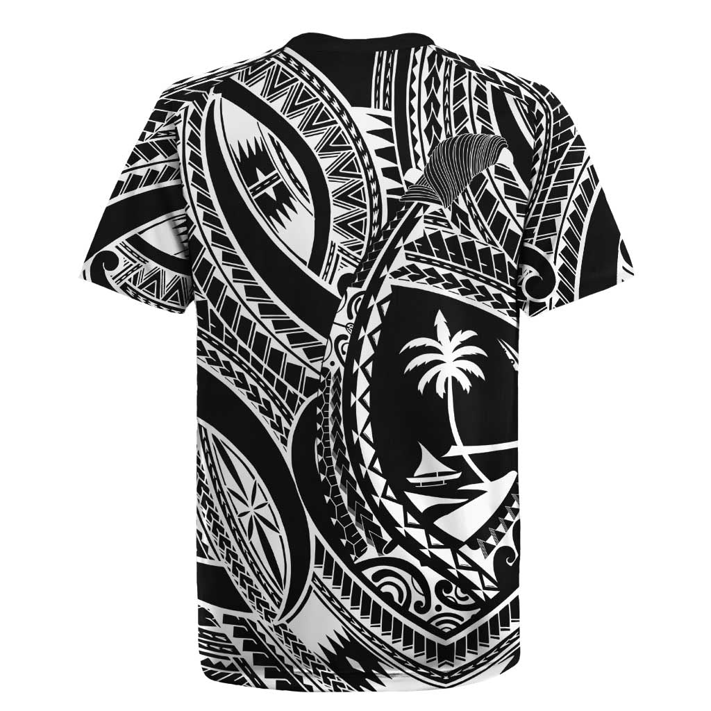 Hafa Adai Guam Inspired Tattoo Rugby Jersey LT9 - Polynesian Pride