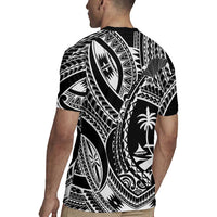 Hafa Adai Guam Inspired Tattoo Rugby Jersey LT9 - Polynesian Pride
