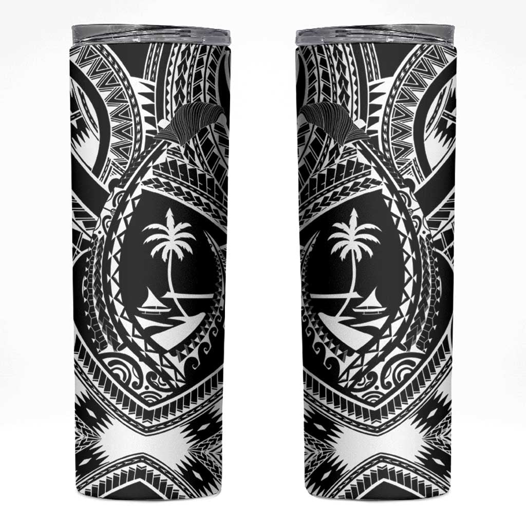 Hafa Adai Guam Inspired Tattoo Skinny Tumbler