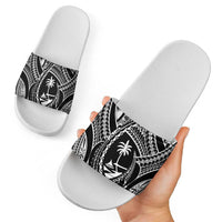 Hafa Adai Guam Inspired Tattoo Slide Sandals LT9 - Polynesian Pride