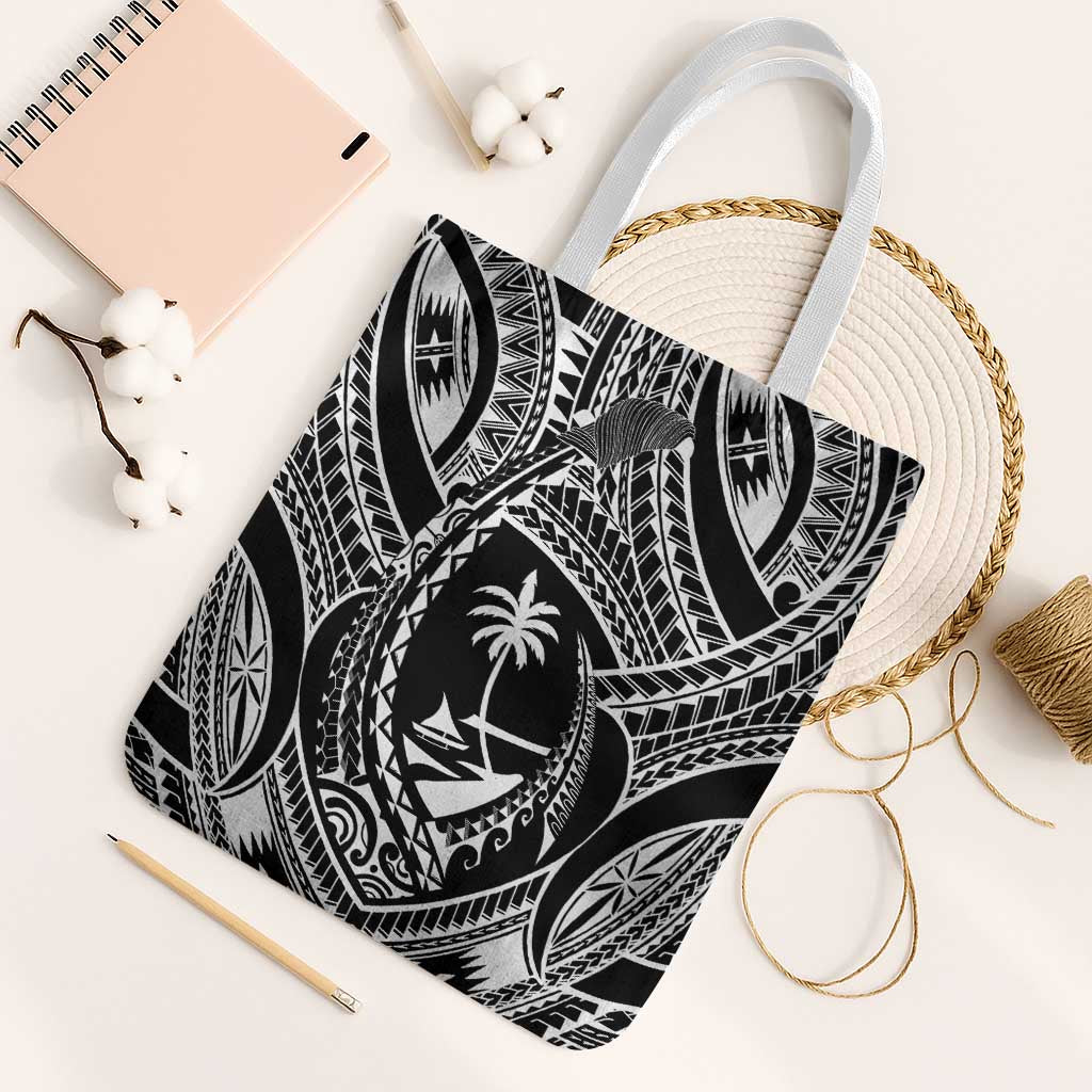 Hafa Adai Guam Inspired Tattoo Tote Bag - Polynesian Pride
