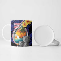 Hafa Adai Guam Seal Latte Stones Artwork Ceramic Mug - Polynesian Pride