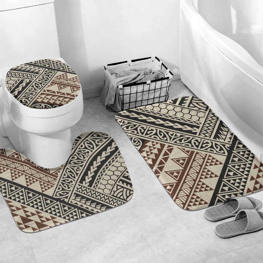 Niho Taniwha Kowhaiwhai Bathroom Set - Polynesian Pride