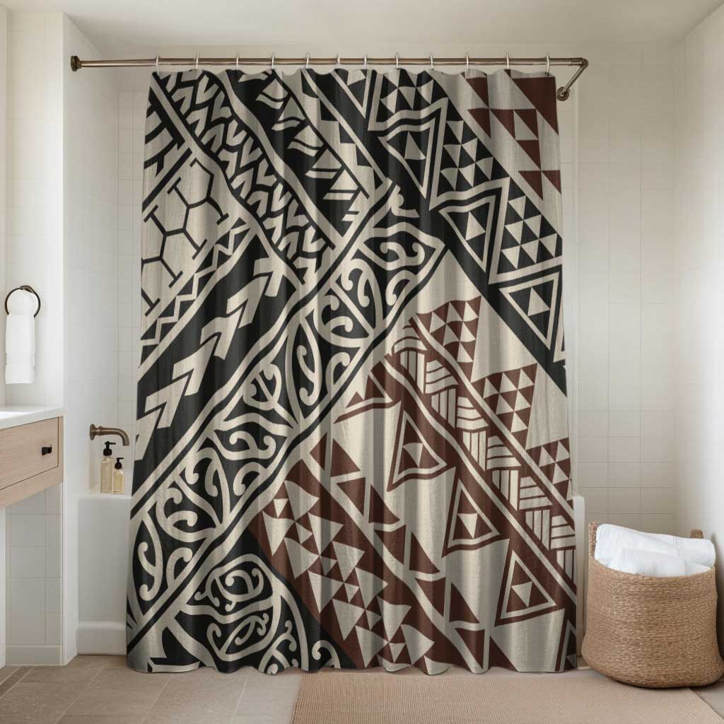 Niho Taniwha Kowhaiwhai Bathroom Set - Polynesian Pride