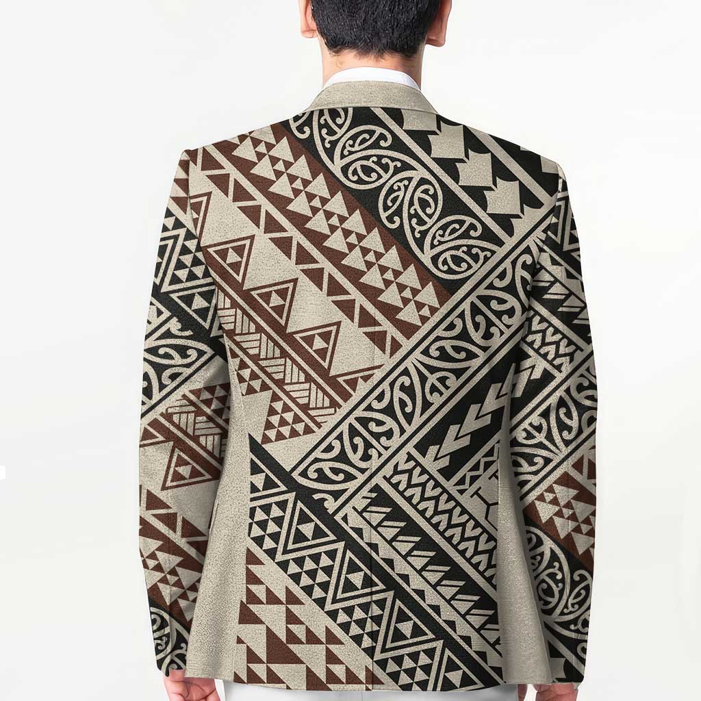Niho Taniwha Kowhaiwhai Blazer - Polynesian Pride