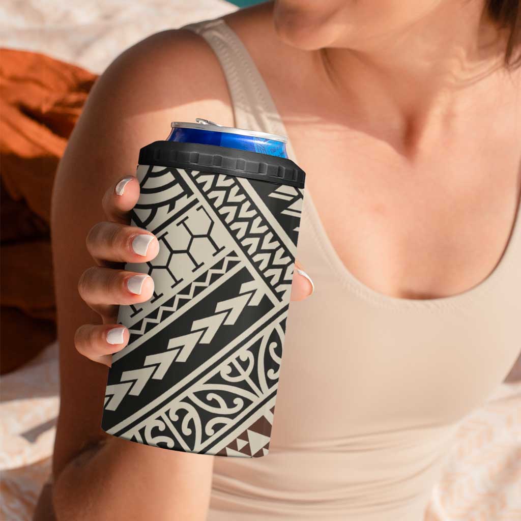 Niho Taniwha Kowhaiwhai 4 in 1 Can Cooler Tumbler