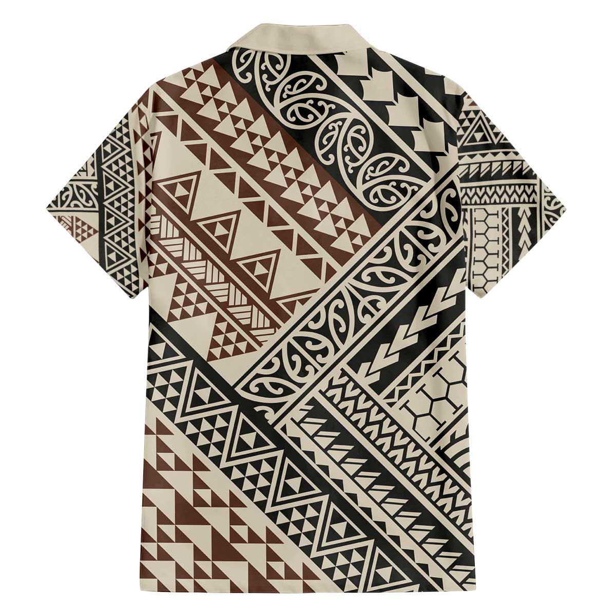 Niho Taniwha Kowhaiwhai Family Matching Off The Shoulder Long Sleeve Dress and Hawaiian Shirt