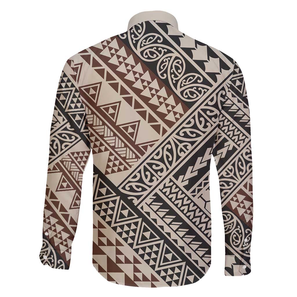 Niho Taniwha Kowhaiwhai Family Matching Short Sleeve Bodycon Dress and Hawaiian Shirt