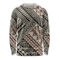 Niho Taniwha Kowhaiwhai Long Sleeve Shirt