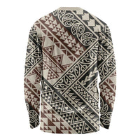 Niho Taniwha Kowhaiwhai Long Sleeve Shirt