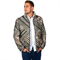 Niho Taniwha Kowhaiwhai Padded Jacket LT9 - Polynesian Pride