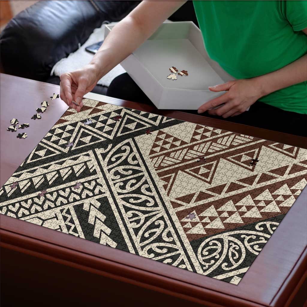 Niho Taniwha Kowhaiwhai Puzzle LT9 - Polynesian Pride