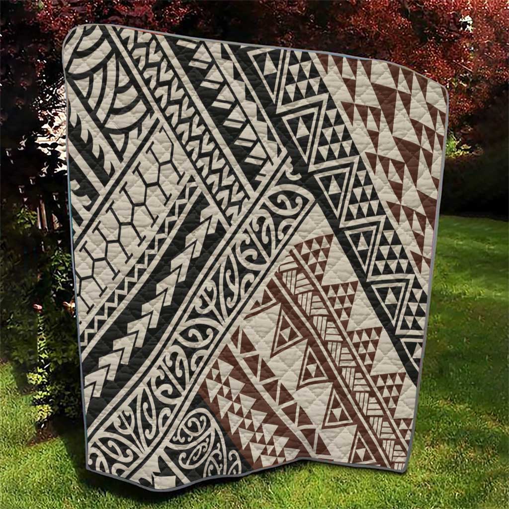 Niho Taniwha Kowhaiwhai Quilt LT9 - Polynesian Pride