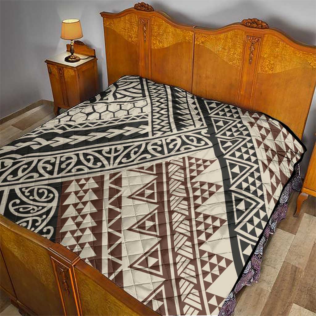 Niho Taniwha Kowhaiwhai Quilt LT9 - Polynesian Pride