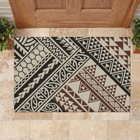 Niho Taniwha Kowhaiwhai Rubber Doormat