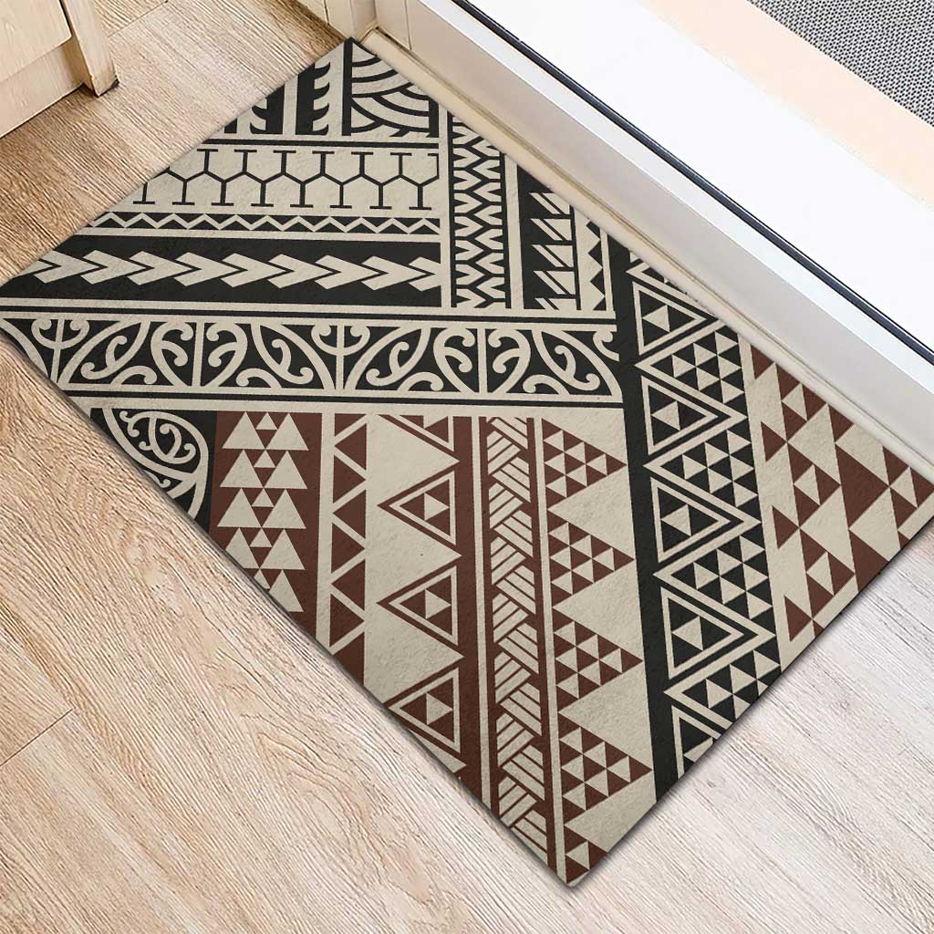 Niho Taniwha Kowhaiwhai Rubber Doormat
