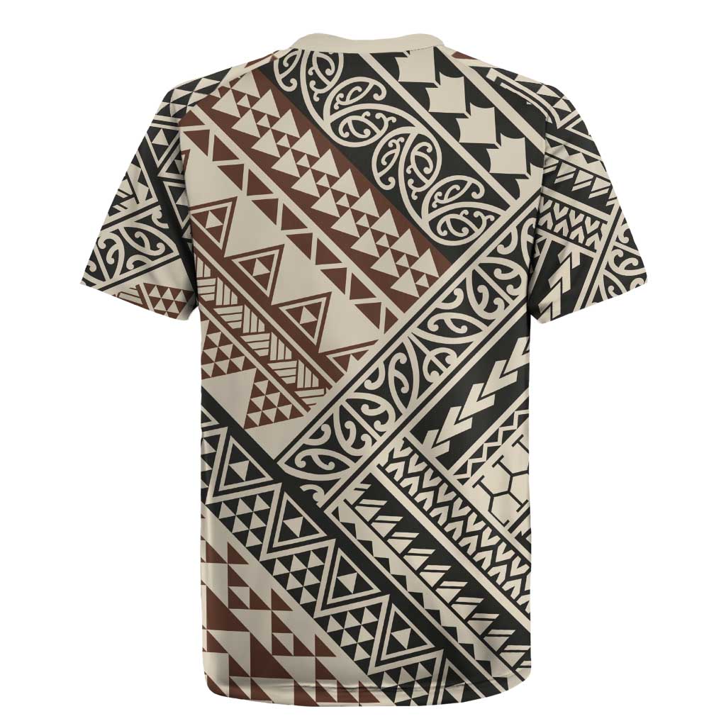 Niho Taniwha Kowhaiwhai Rugby Jersey LT9 - Polynesian Pride