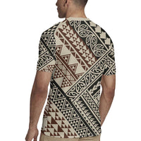 Niho Taniwha Kowhaiwhai Rugby Jersey LT9 - Polynesian Pride