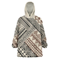 Niho Taniwha Kowhaiwhai Wearable Blanket Hoodie