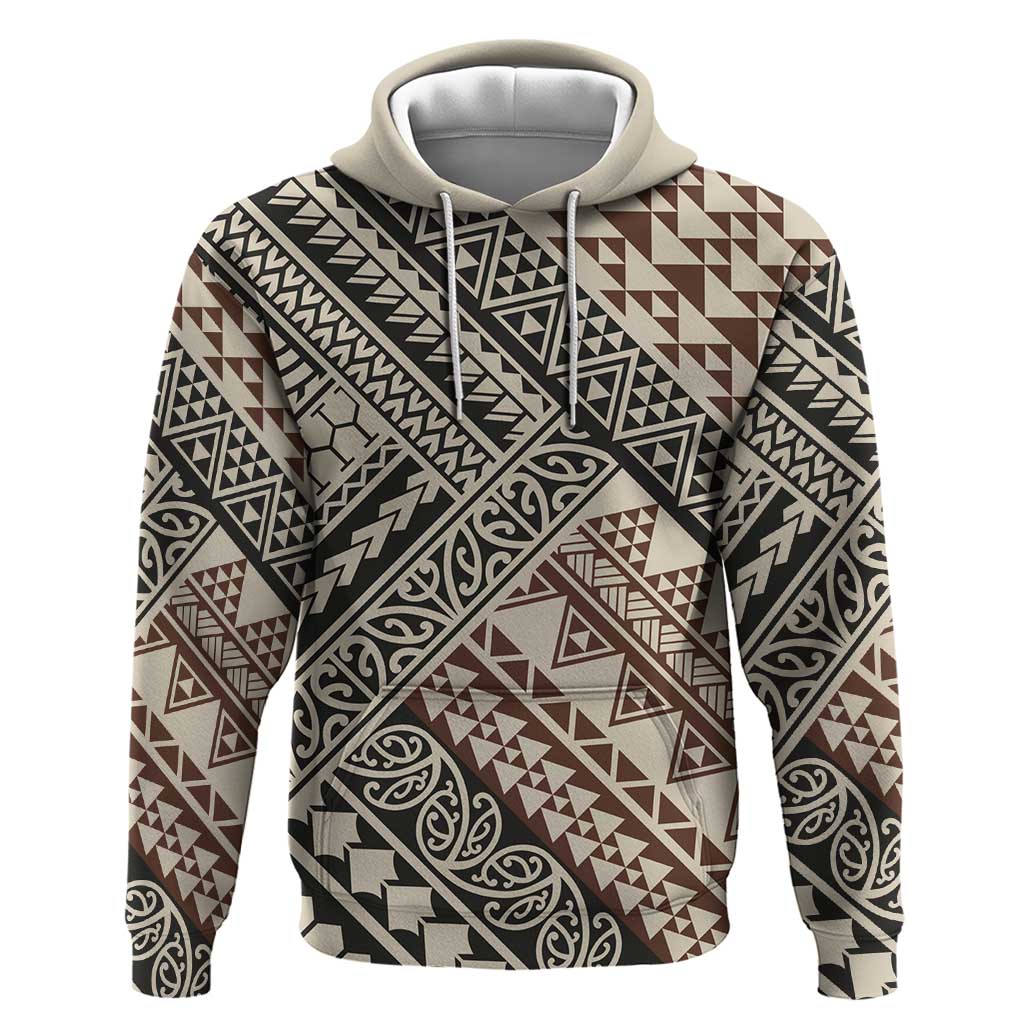 Niho Taniwha Kowhaiwhai Zip Hoodie