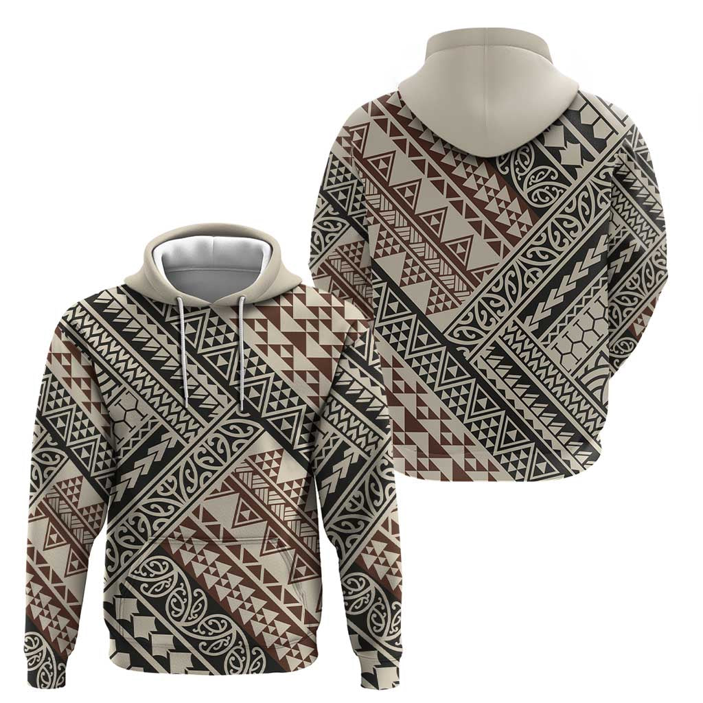 Niho Taniwha Kowhaiwhai Zip Hoodie