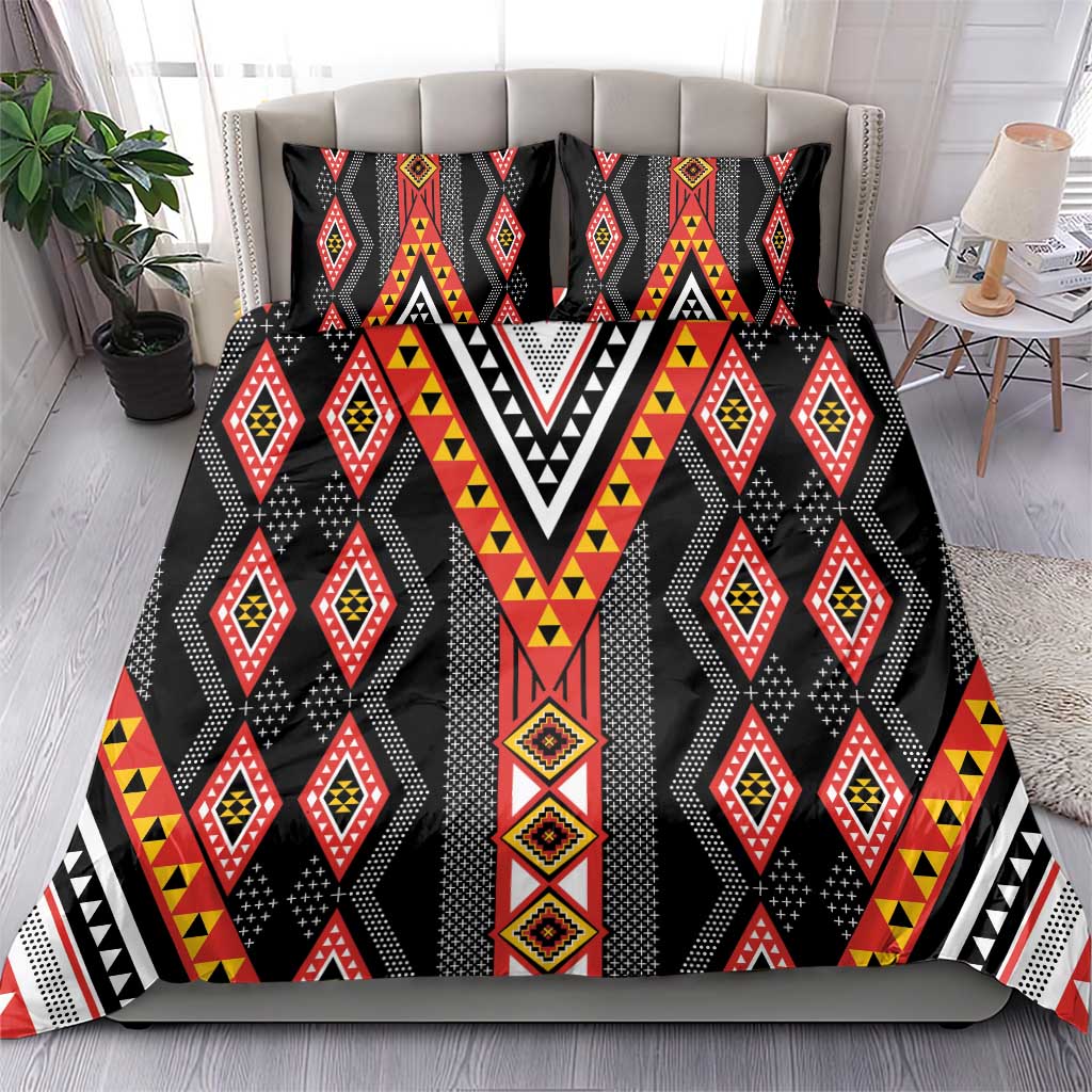 Niho Taniwha Taniko Motif Bedding Set