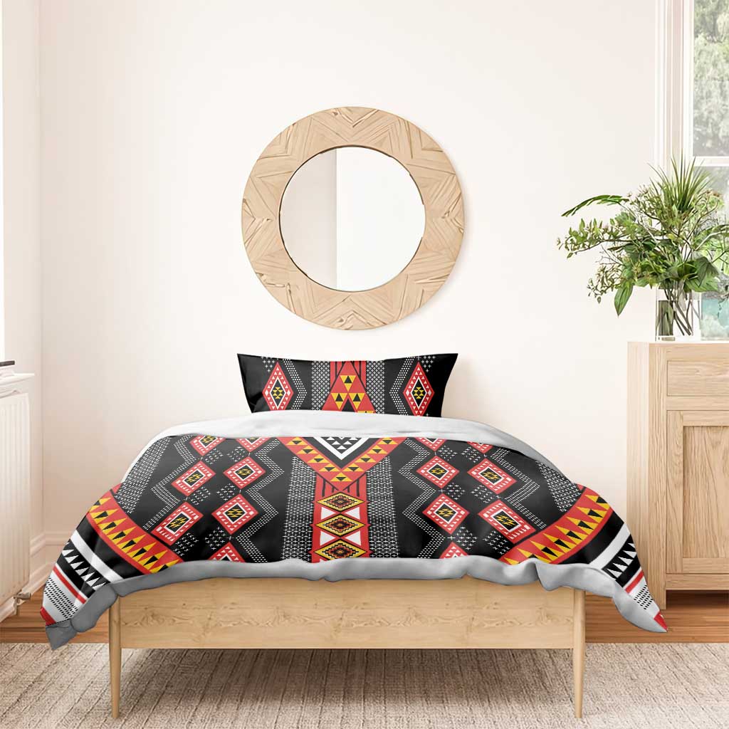 Niho Taniwha Taniko Motif Bedding Set