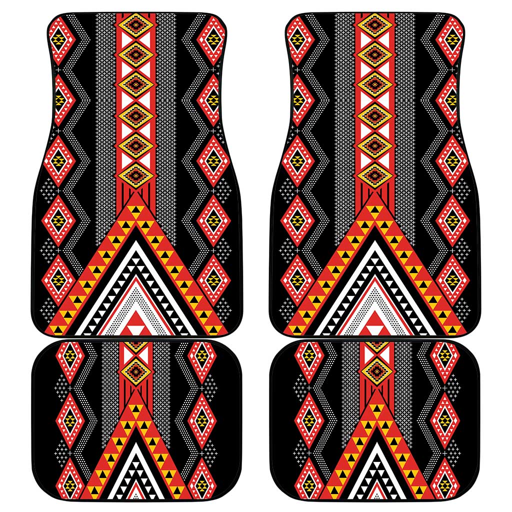 Niho Taniwha Taniko Motif Car Mats