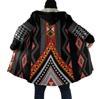 Niho Taniwha Taniko Motif Cloak - Polynesian Pride