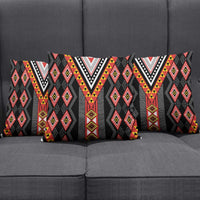 Niho Taniwha Taniko Motif Pillow Cover LT9 - Polynesian Pride