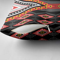 Niho Taniwha Taniko Motif Pillow Cover LT9 - Polynesian Pride