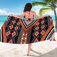 Niho Taniwha Taniko Motif Sarong LT9 - Polynesian Pride