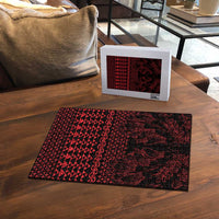 Red Taniko Kowhaiwhai Tukutuku Motif Puzzle - Polynesian Pride