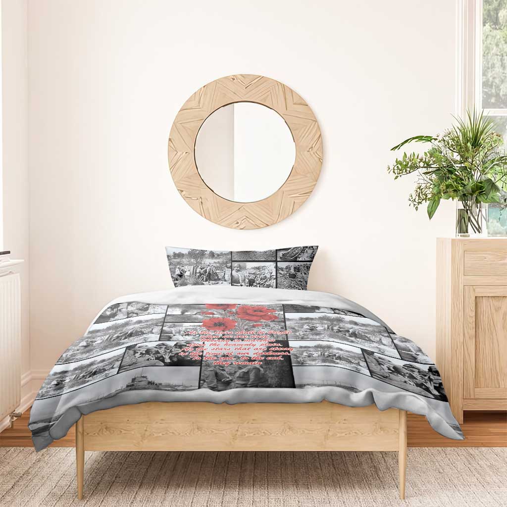 ANZAC Day Gallipoli Campaign Bedding Set To The End They Remain