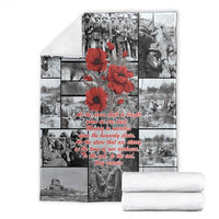 ANZAC Day Gallipoli Campaign Blanket To The End They Remain