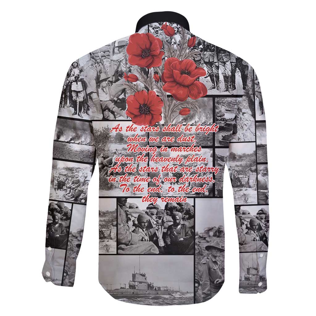ANZAC Day Gallipoli Campaign Family Matching Long Sleeve Bodycon Dress and Hawaiian Shirt To The End They Remain