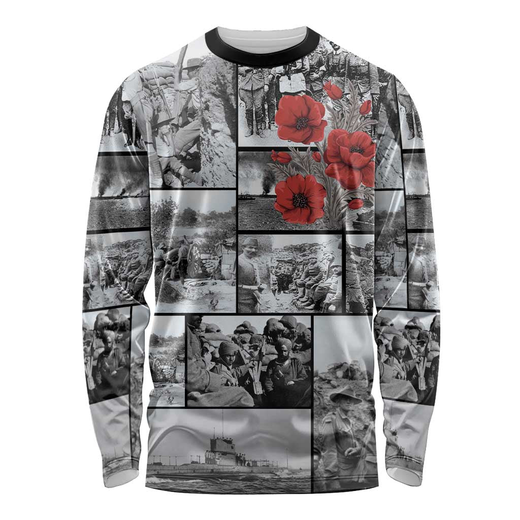 ANZAC Day Gallipoli Campaign Long Sleeve Shirt To The End They Remain