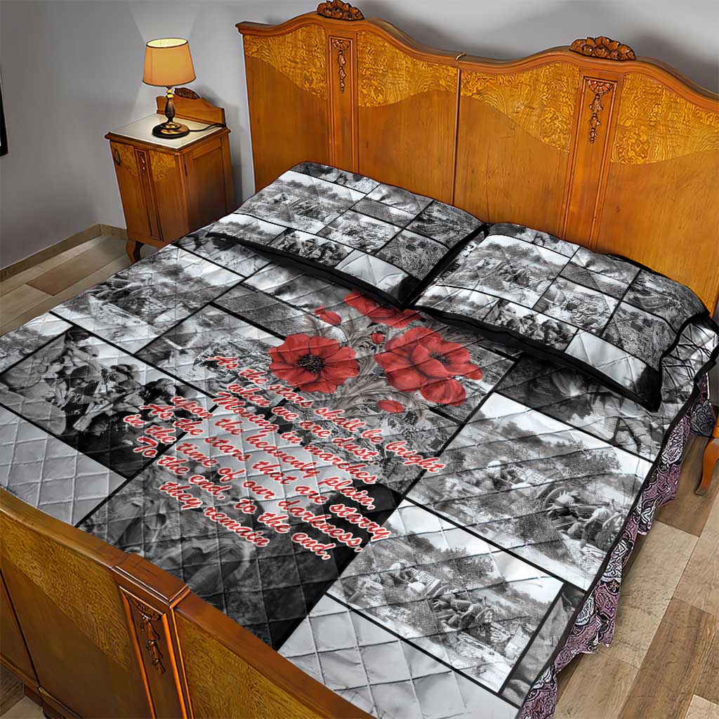 ANZAC Day Gallipoli Campaign Quilt Bed Set To The End They Remain