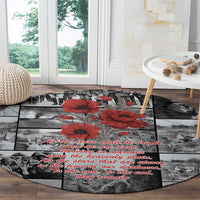 ANZAC Day Gallipoli Campaign Round Carpet To The End They Remain