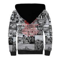 ANZAC Day Gallipoli Campaign Sherpa Hoodie To The End They Remain