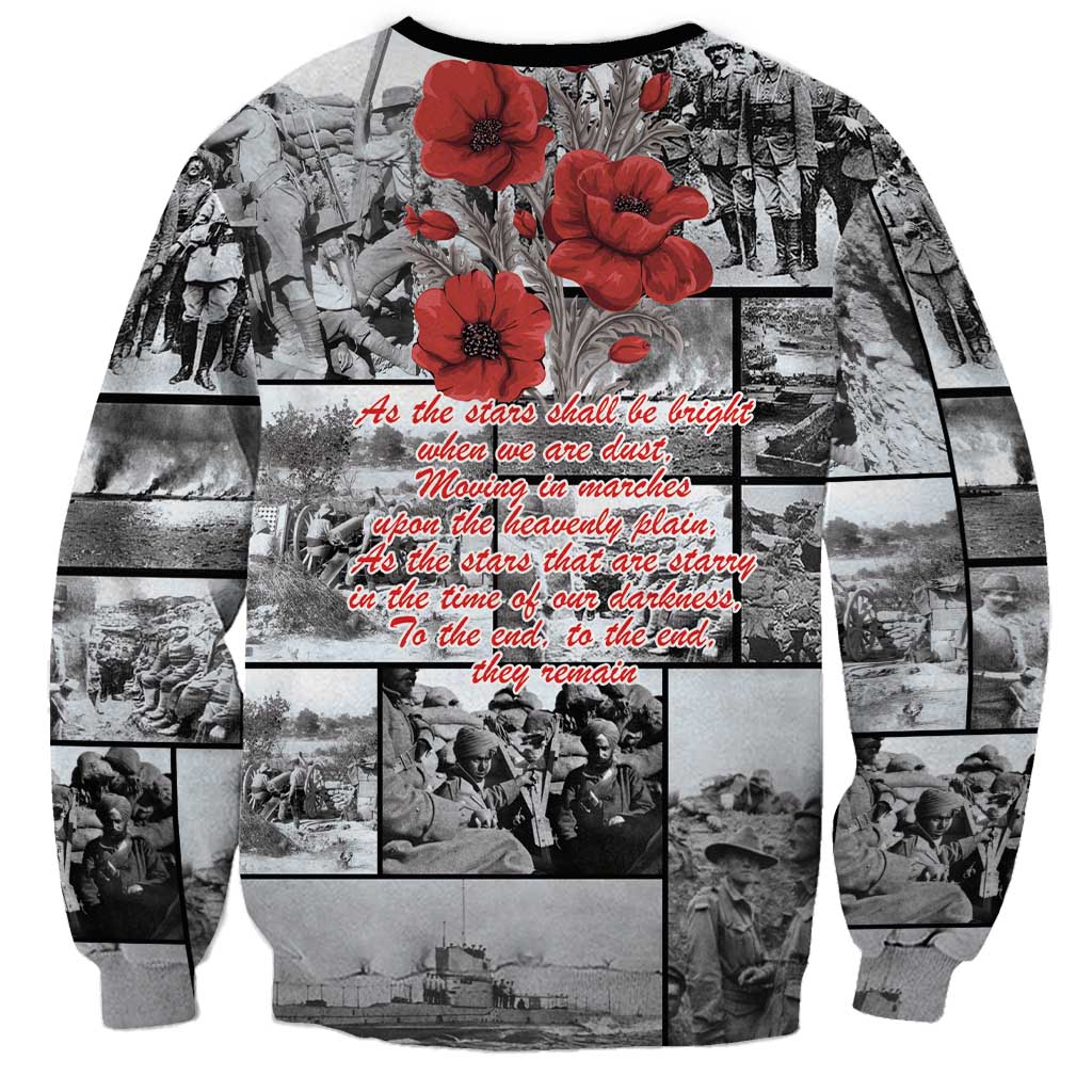 ANZAC Day Gallipoli Campaign Sweatshirt To The End They Remain
