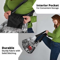 Black ANZAC Day The Battle of Lone Pine Grocery Bag Kiwi-Kangaroo Soldier Lest We Forget