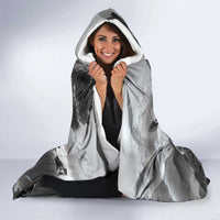 Black ANZAC Day The Battle of Lone Pine Hooded Blanket Kiwi-Kangaroo Soldier Lest We Forget