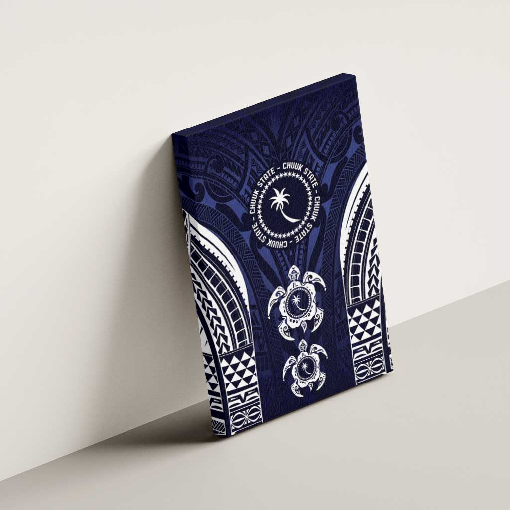 FSM Chuuk States Canvas Wall Art Micronesia Six 9 One Polynesian Tribal Pattern