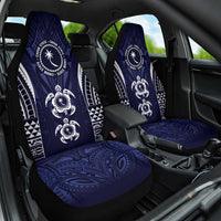 FSM Chuuk States Car Seat Cover Micronesia Six 9 One Polynesian Tribal Pattern