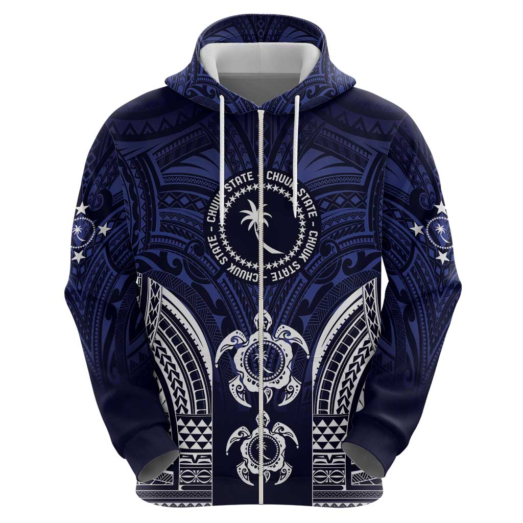 FSM Chuuk States Hoodie Micronesia Six 9 One Polynesian Tribal Pattern LT9 - Polynesian Pride