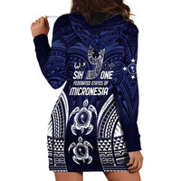 FSM Chuuk States Hoodie Dress Micronesia Six 9 One Polynesian Tribal Pattern LT9 - Polynesian Pride