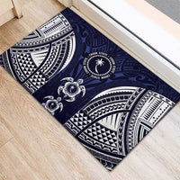 FSM Chuuk States Rubber Doormat Micronesia Six 9 One Polynesian Tribal Pattern